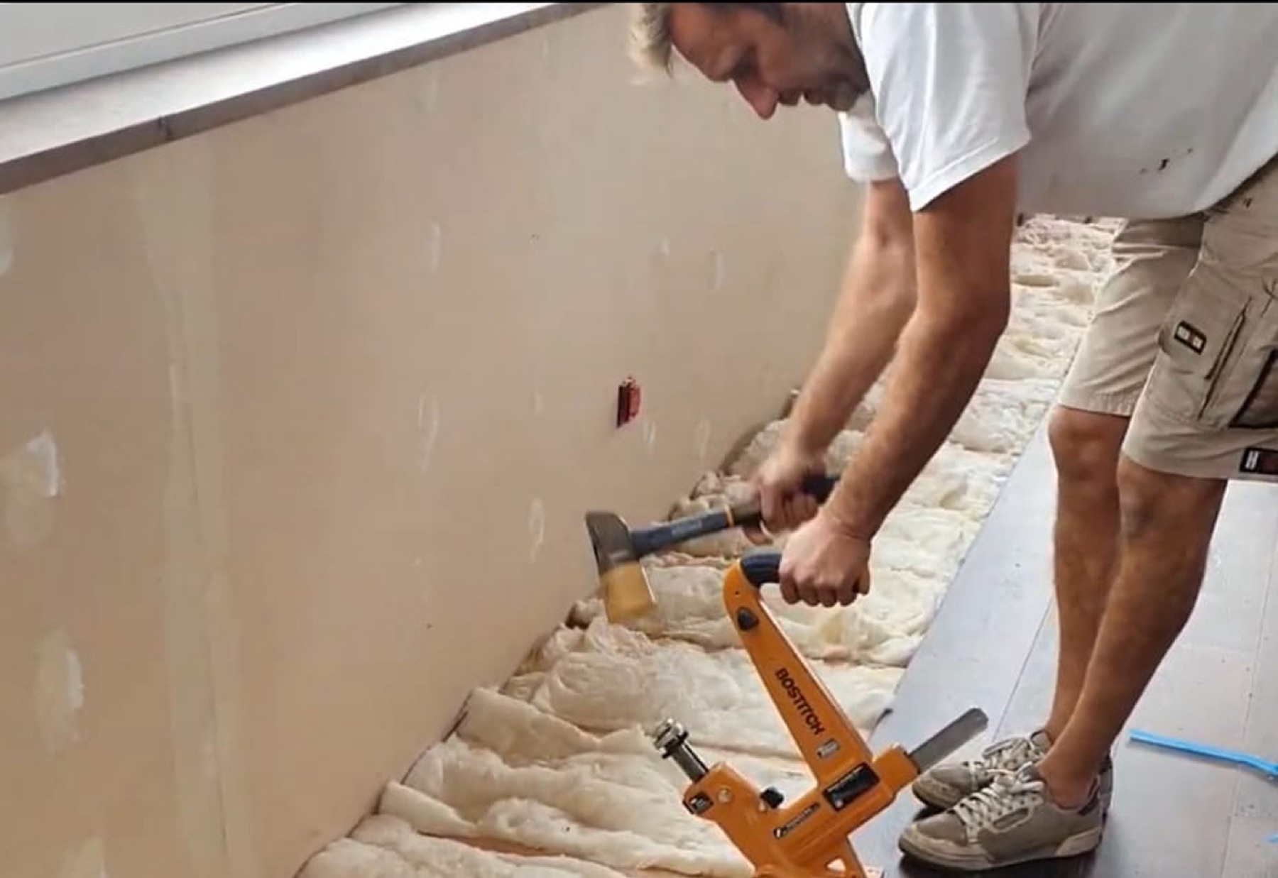 Parquet cloué