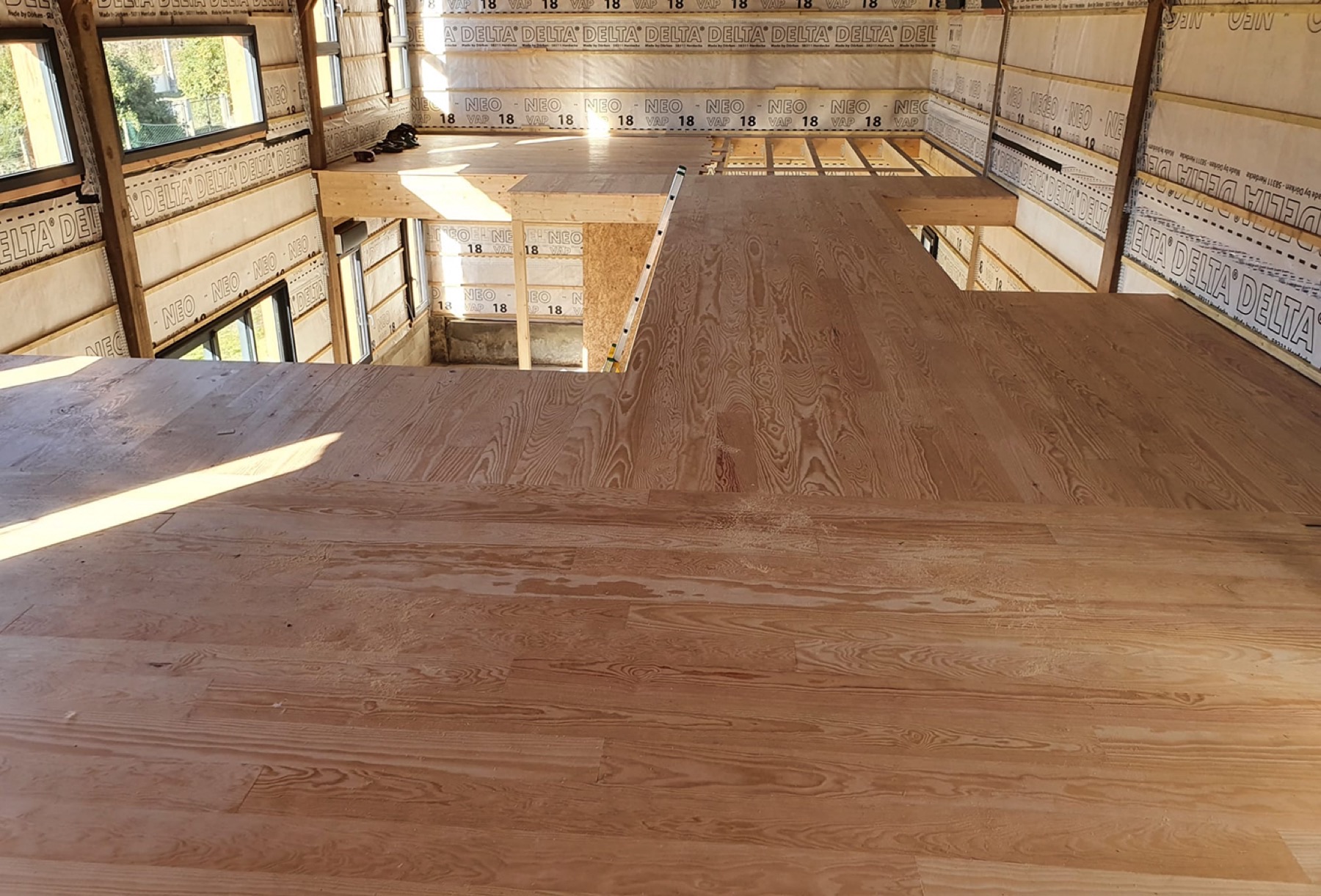Parquet cloué