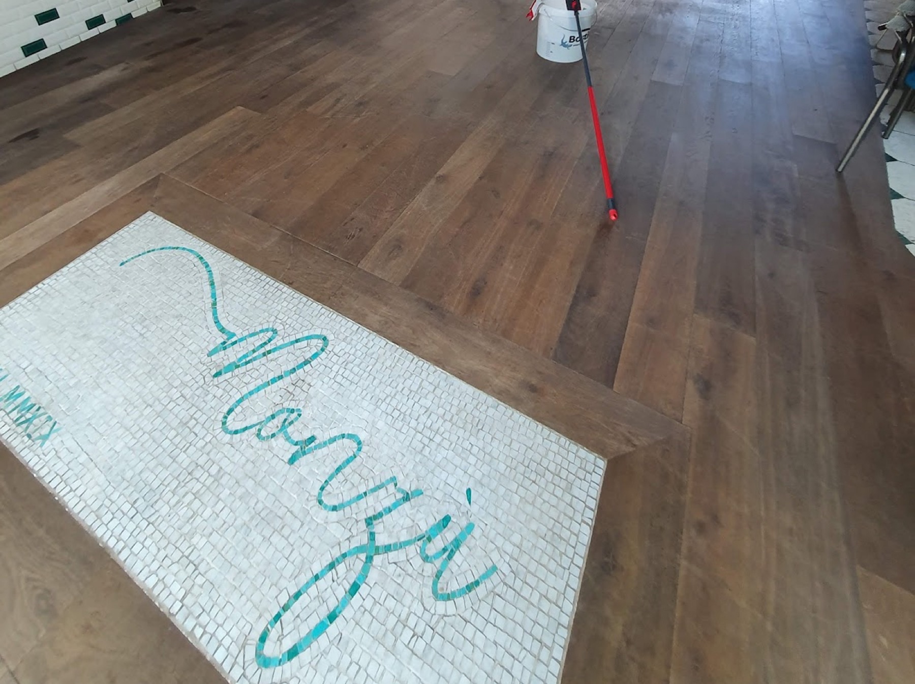 Parquet collé