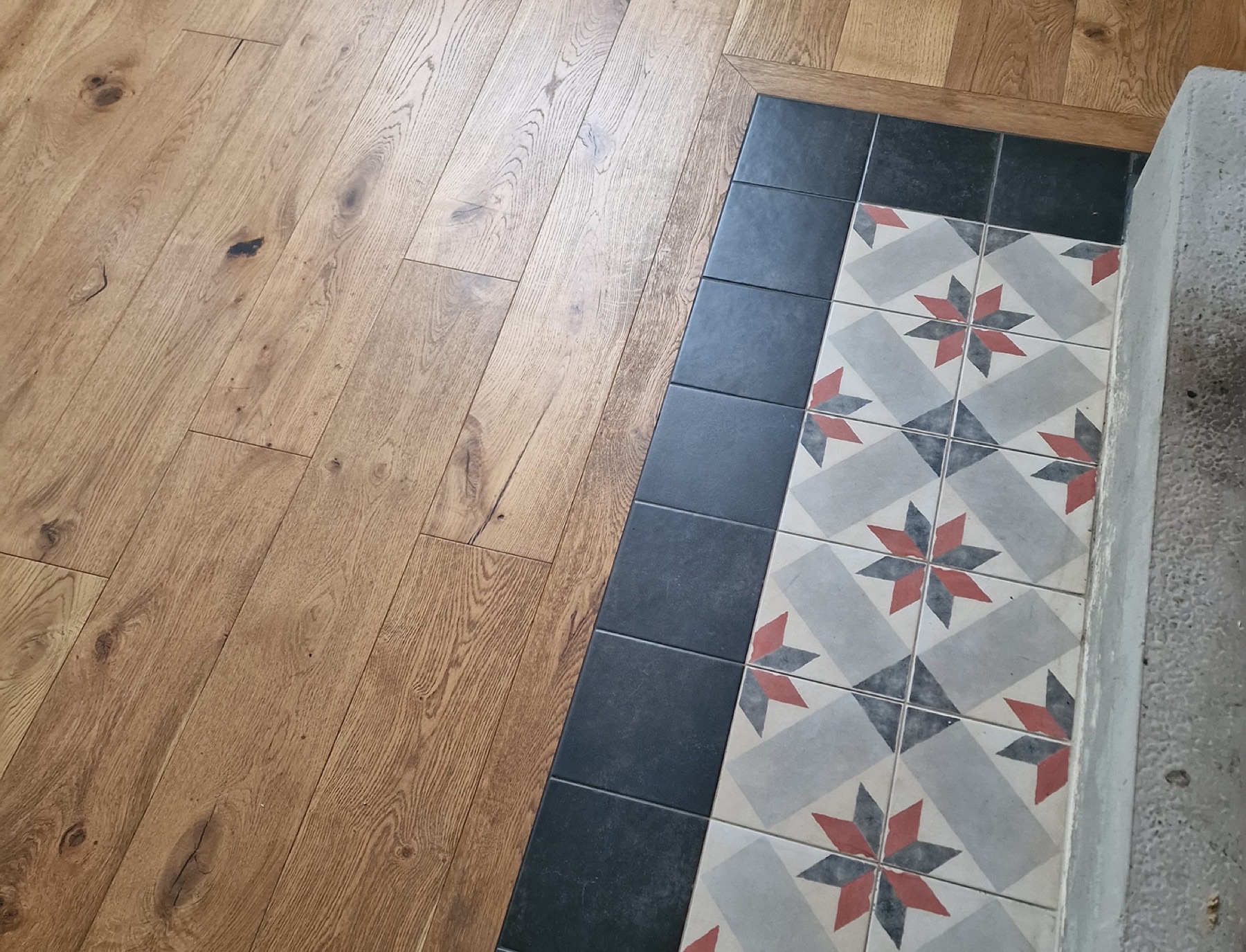Parquet collé