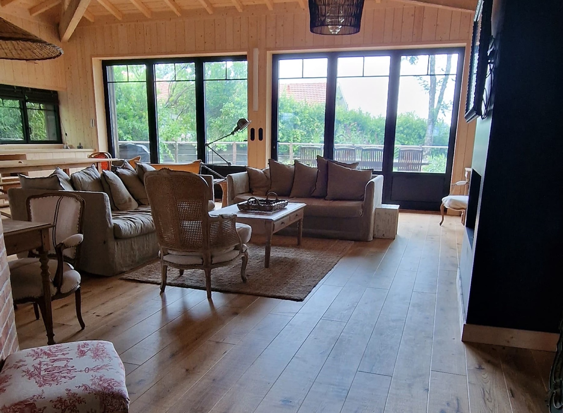 Parquet collé